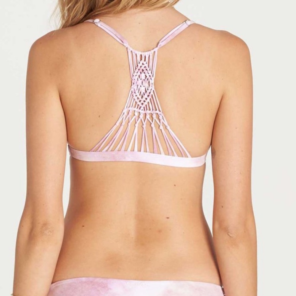 🌸Billabong Cotton Candy Pink Bikini Set NWT - Picture 3 of 8